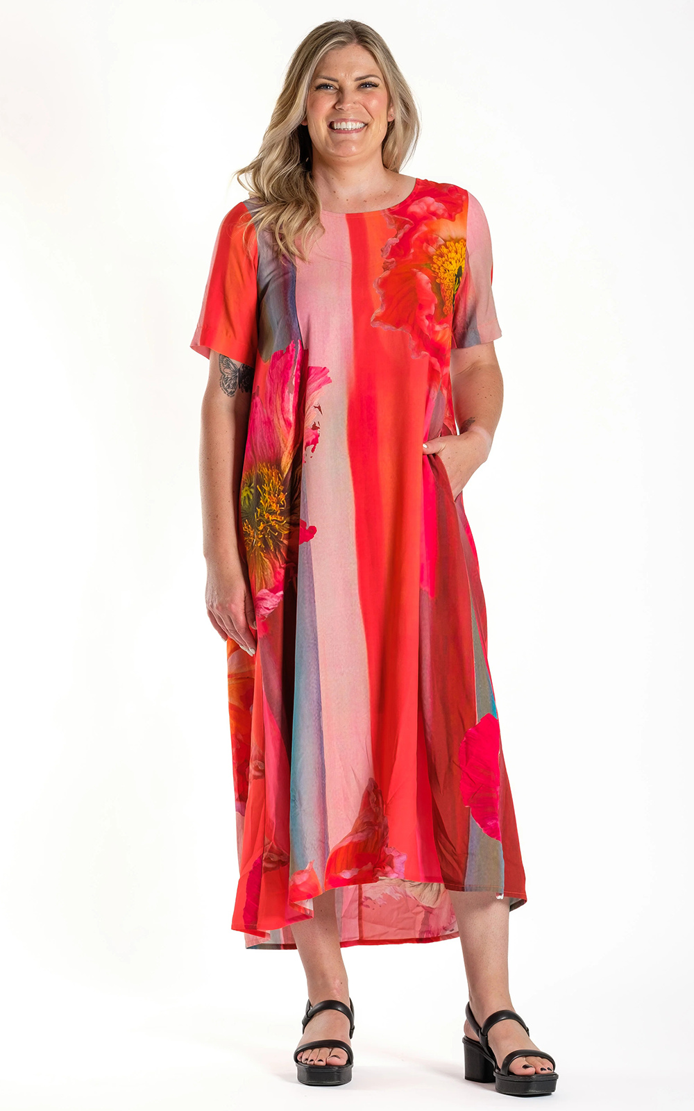 Menaka Dress product photo.