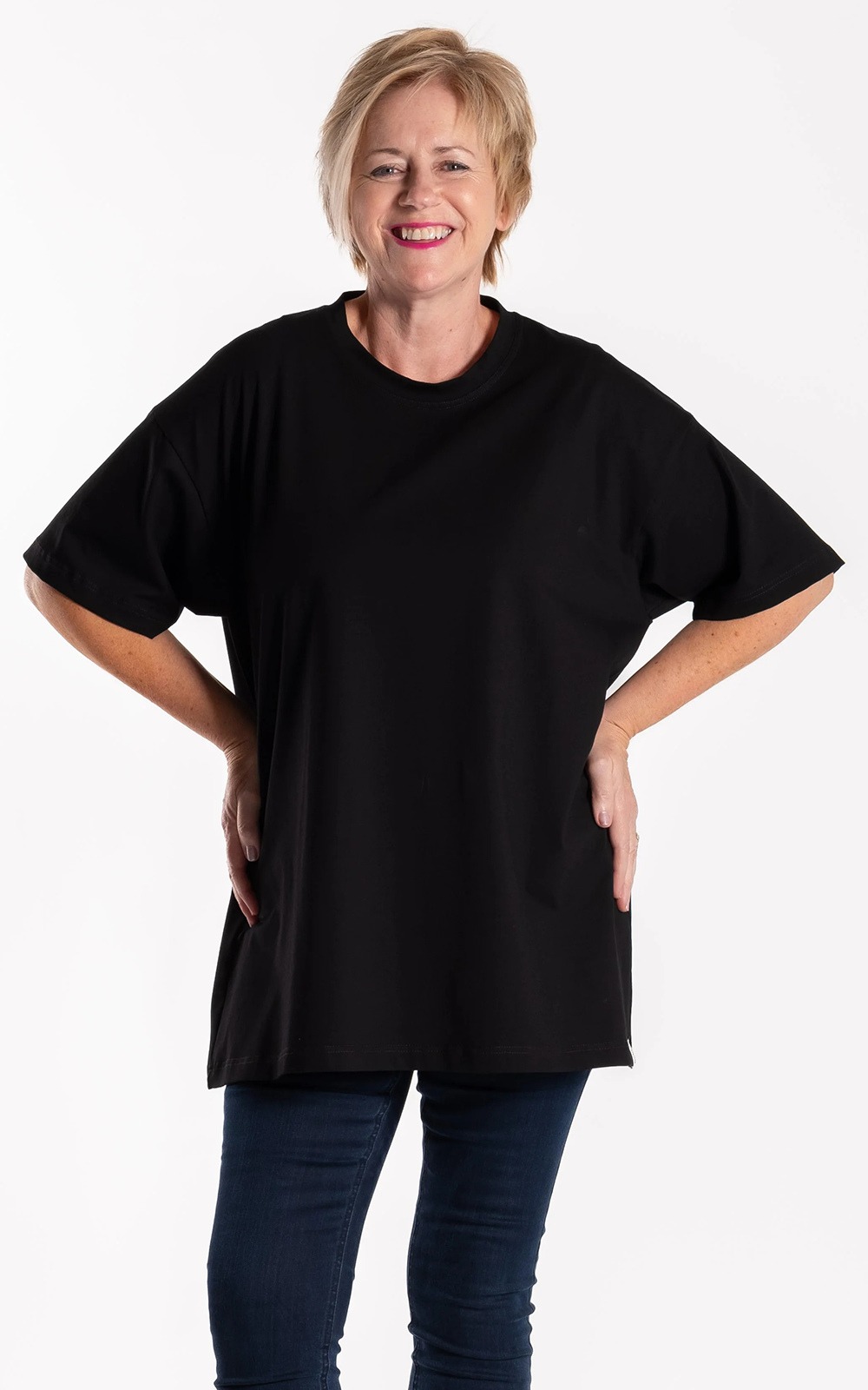 Oversized Box Tee product photo.