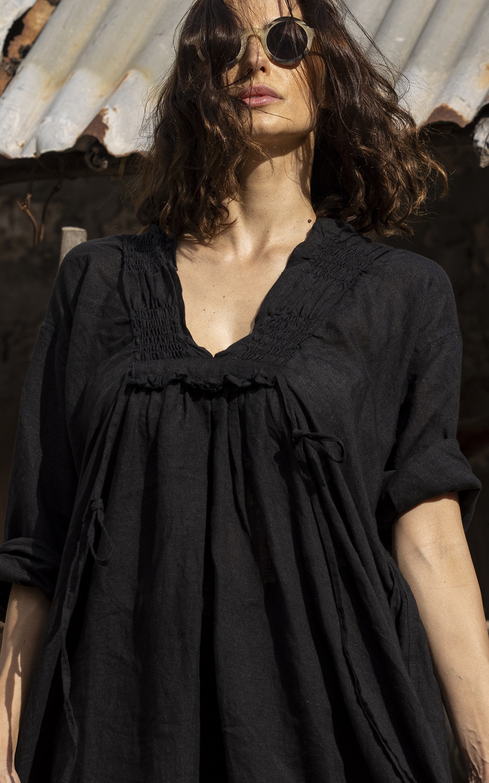 Nzuri Tunic Linen product photo.