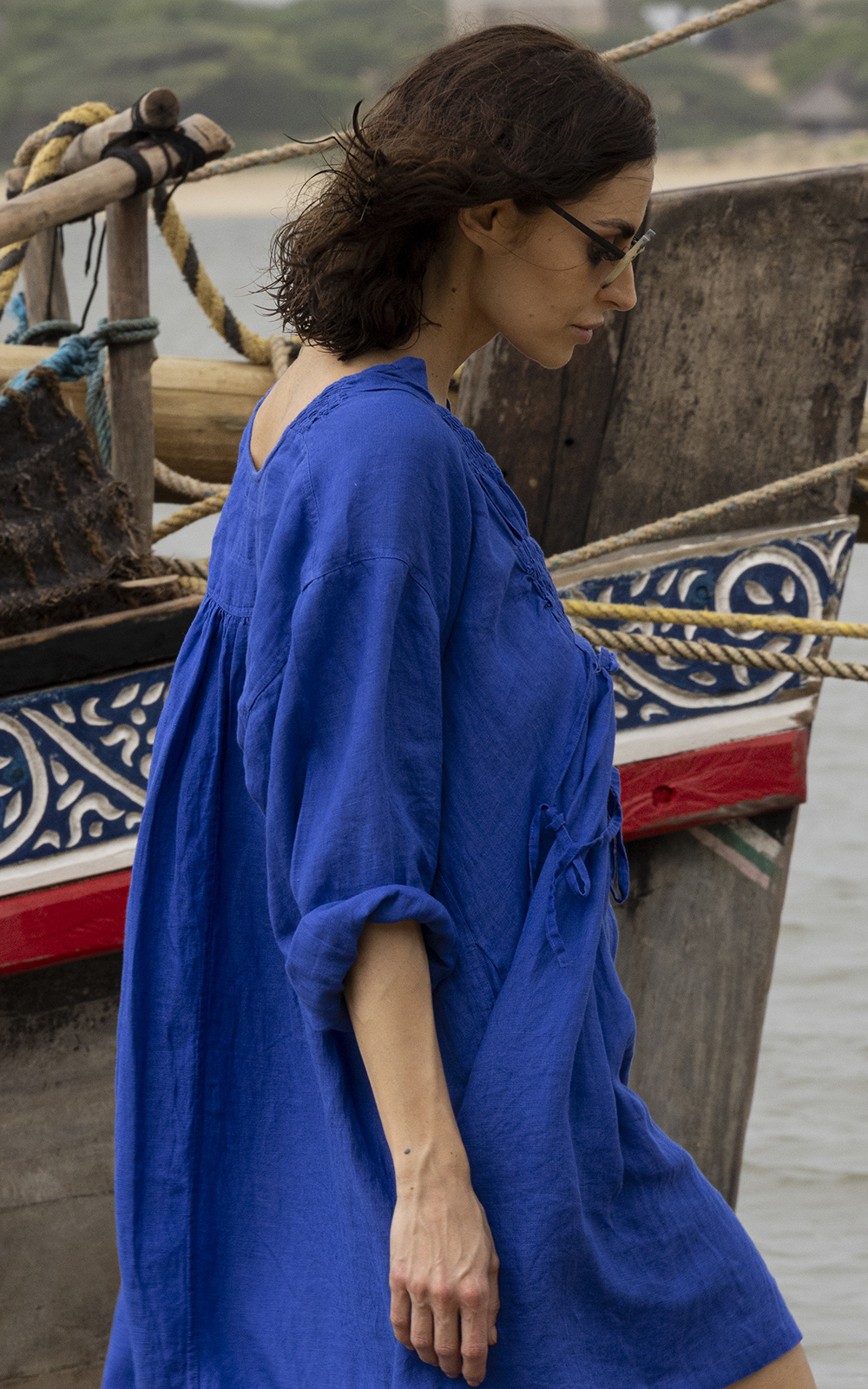 Nzuri Tunic Linen product photo.