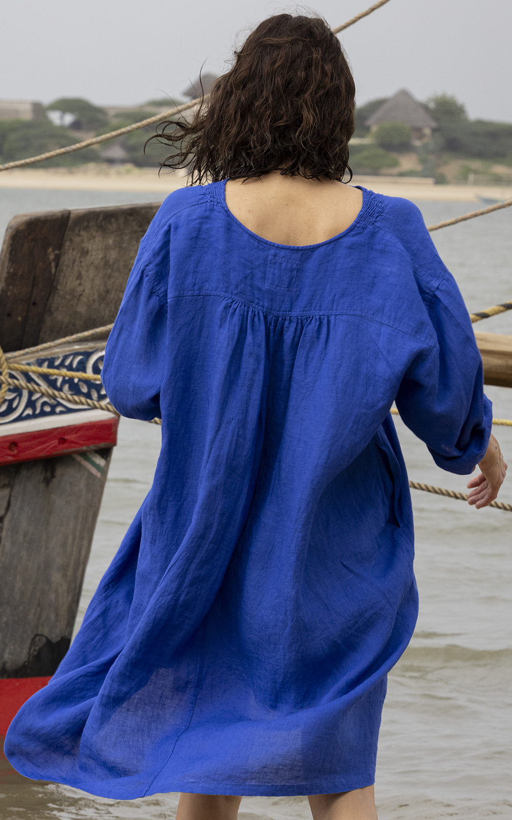 Nzuri Tunic Linen product photo.