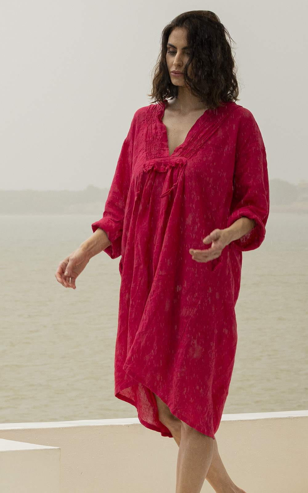 Nzuri Tunic Linen product photo.