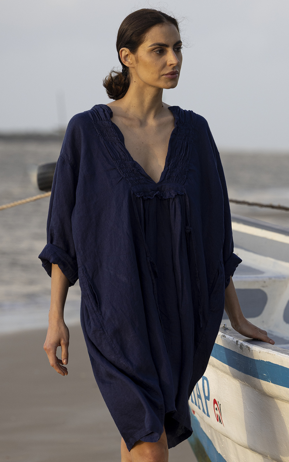 Nzuri Tunic Linen product photo.