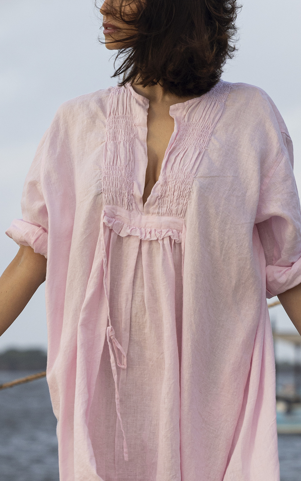 Nzuri Tunic Linen product photo.
