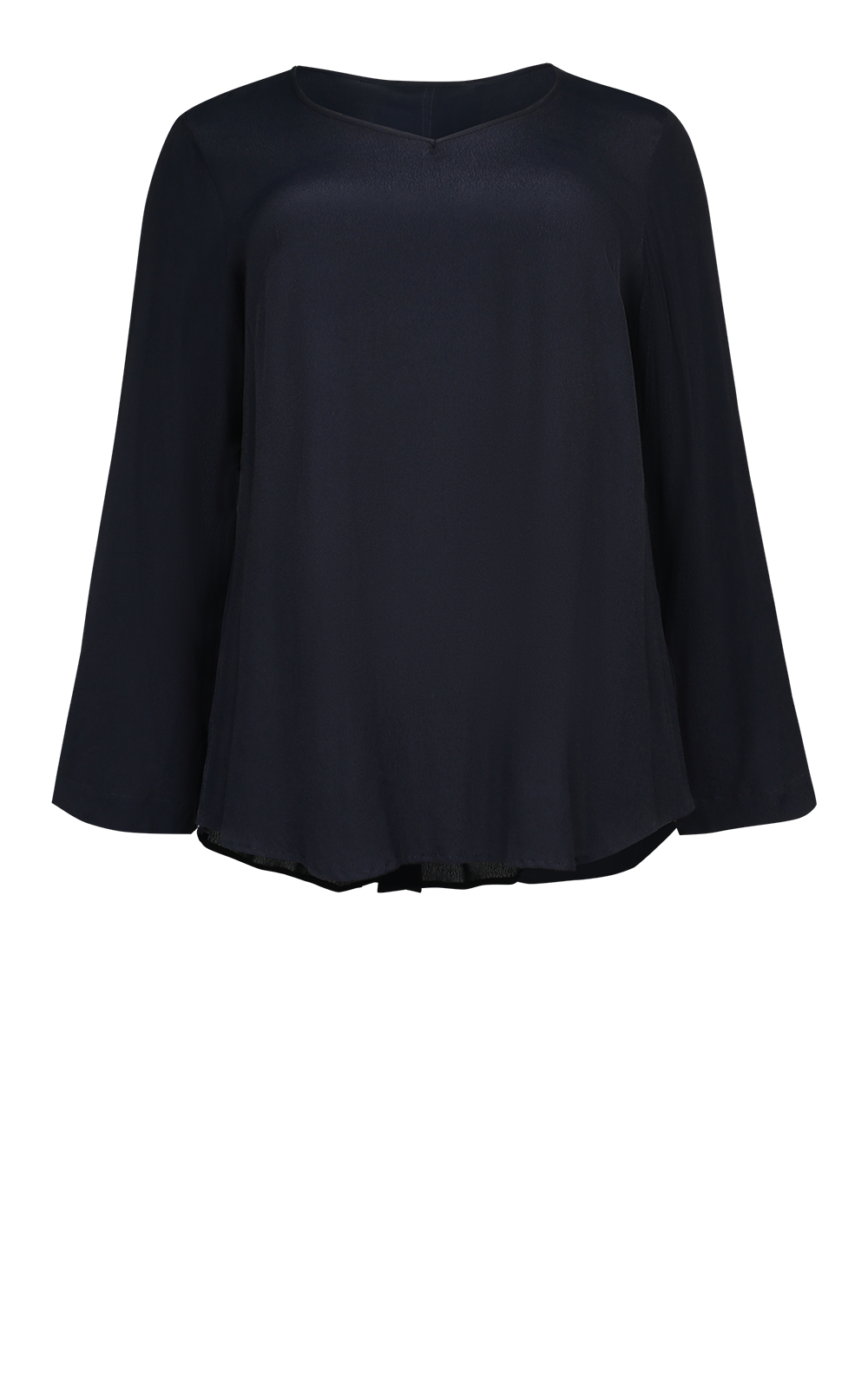 Silhouette V Neck Tee product photo.