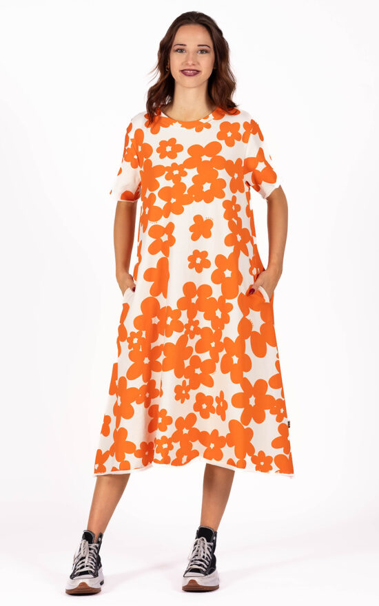 Flowline Dress Short Sleeve Raw product photo.