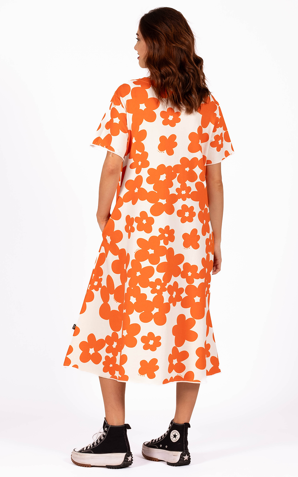 Flowline Dress Short Sleeve Raw product photo.