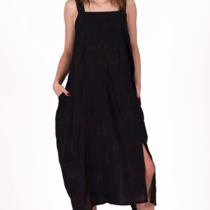 Gathered Strap Dress