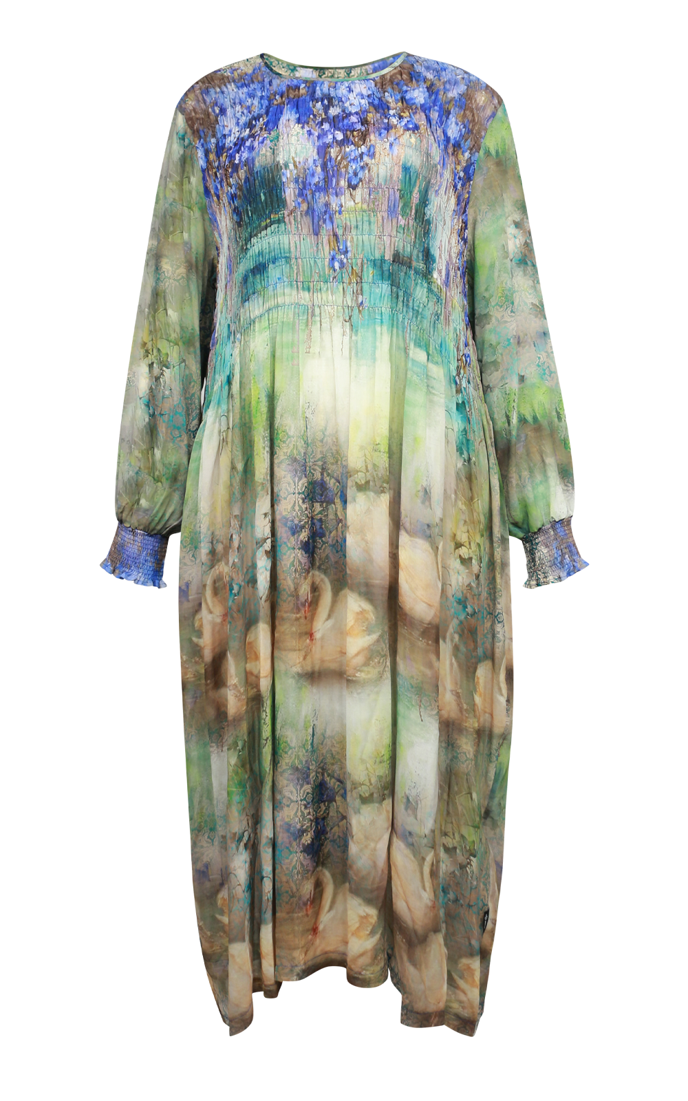 Astoria Dress Swan product photo.