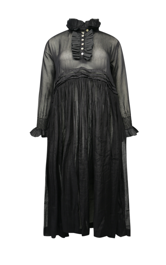 Odile Dress Silk Cotton product photo.