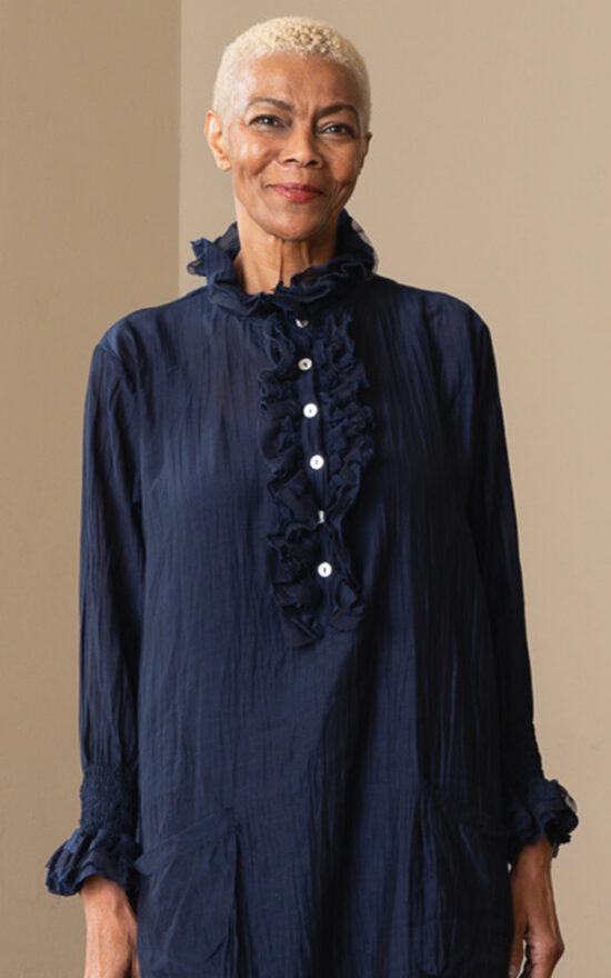 Odile Tunic Silk Cotton product photo.