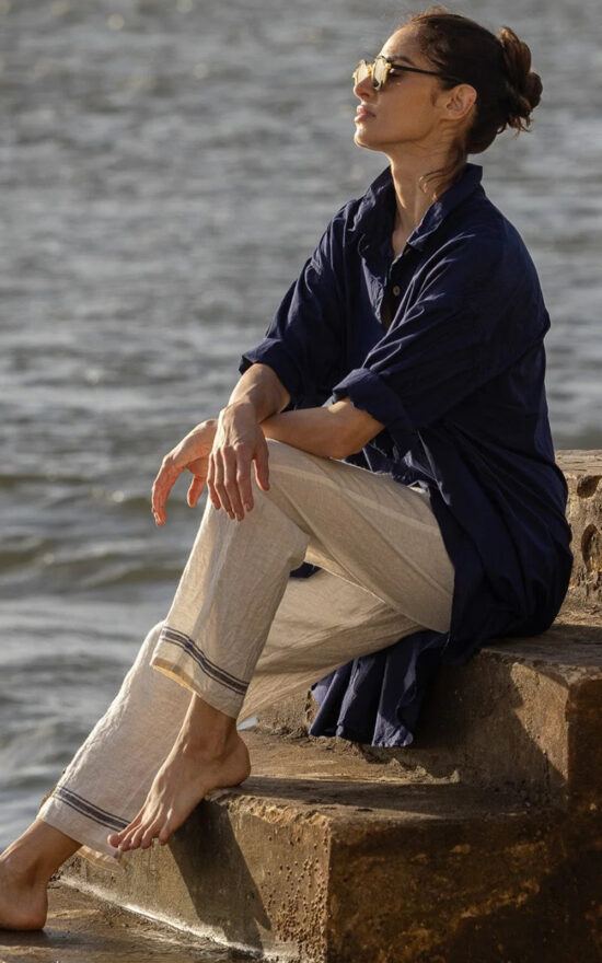 Petticoat Pant Linen product photo.
