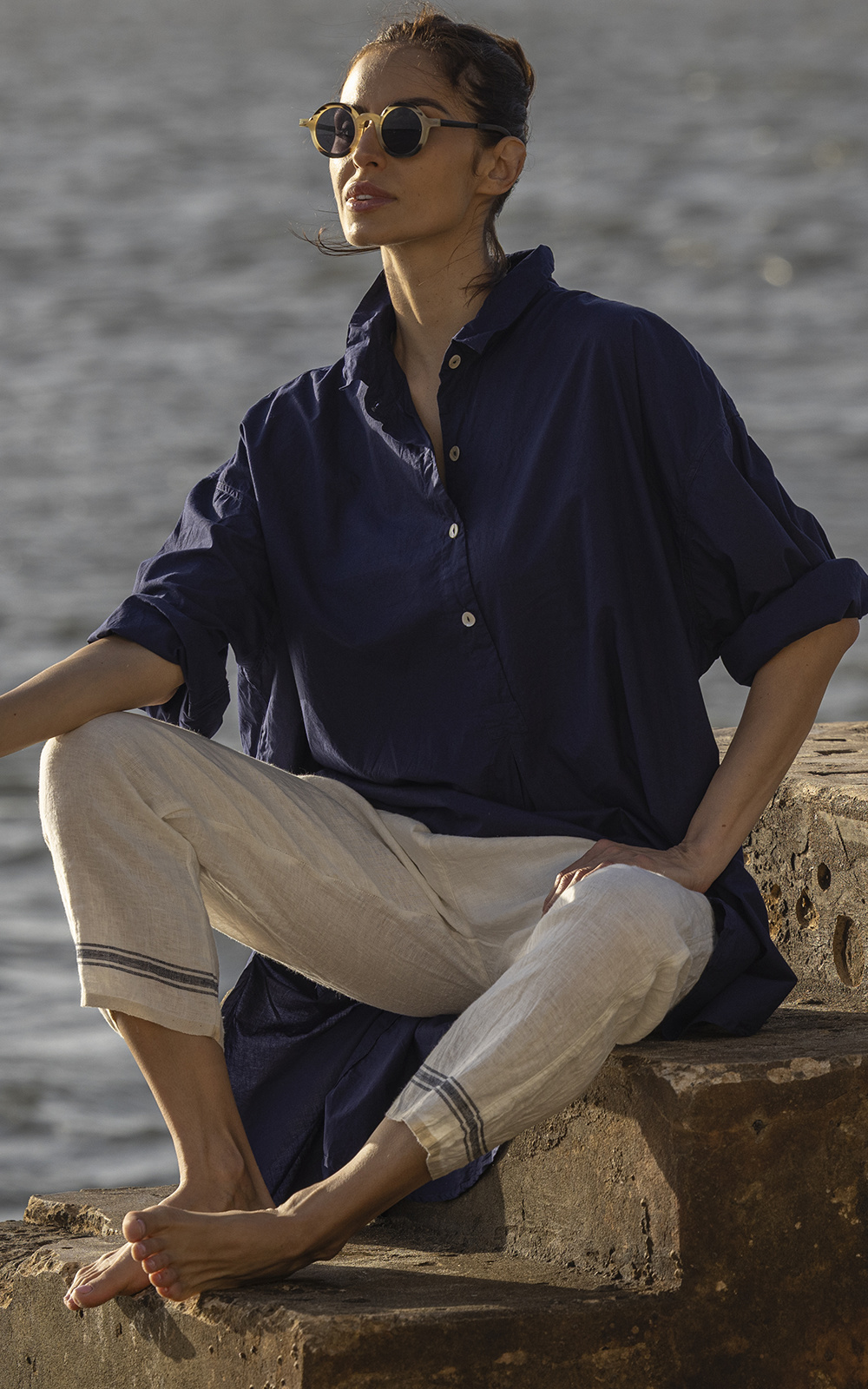 Petticoat Pant Linen product photo.