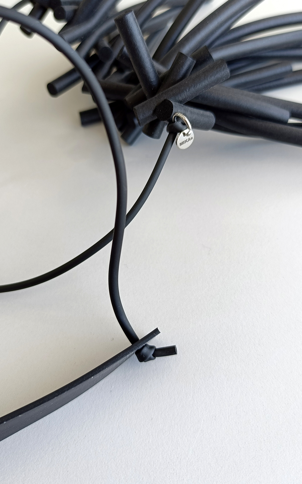 Piano Necklace product photo.