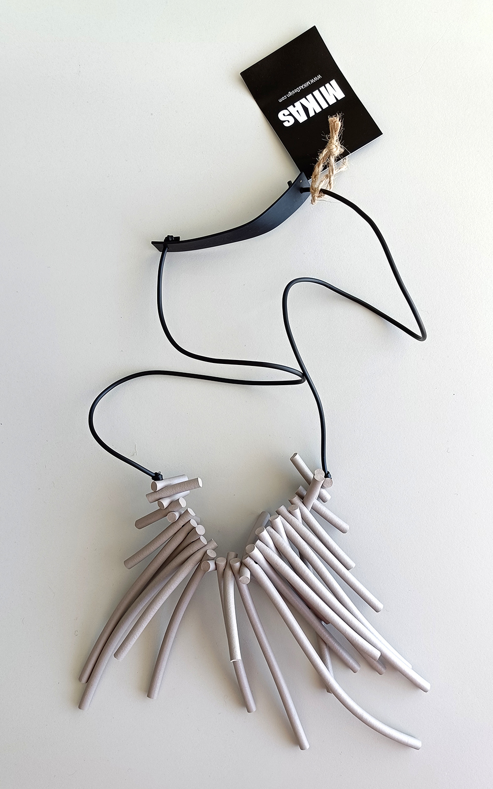 Piano Necklace product photo.