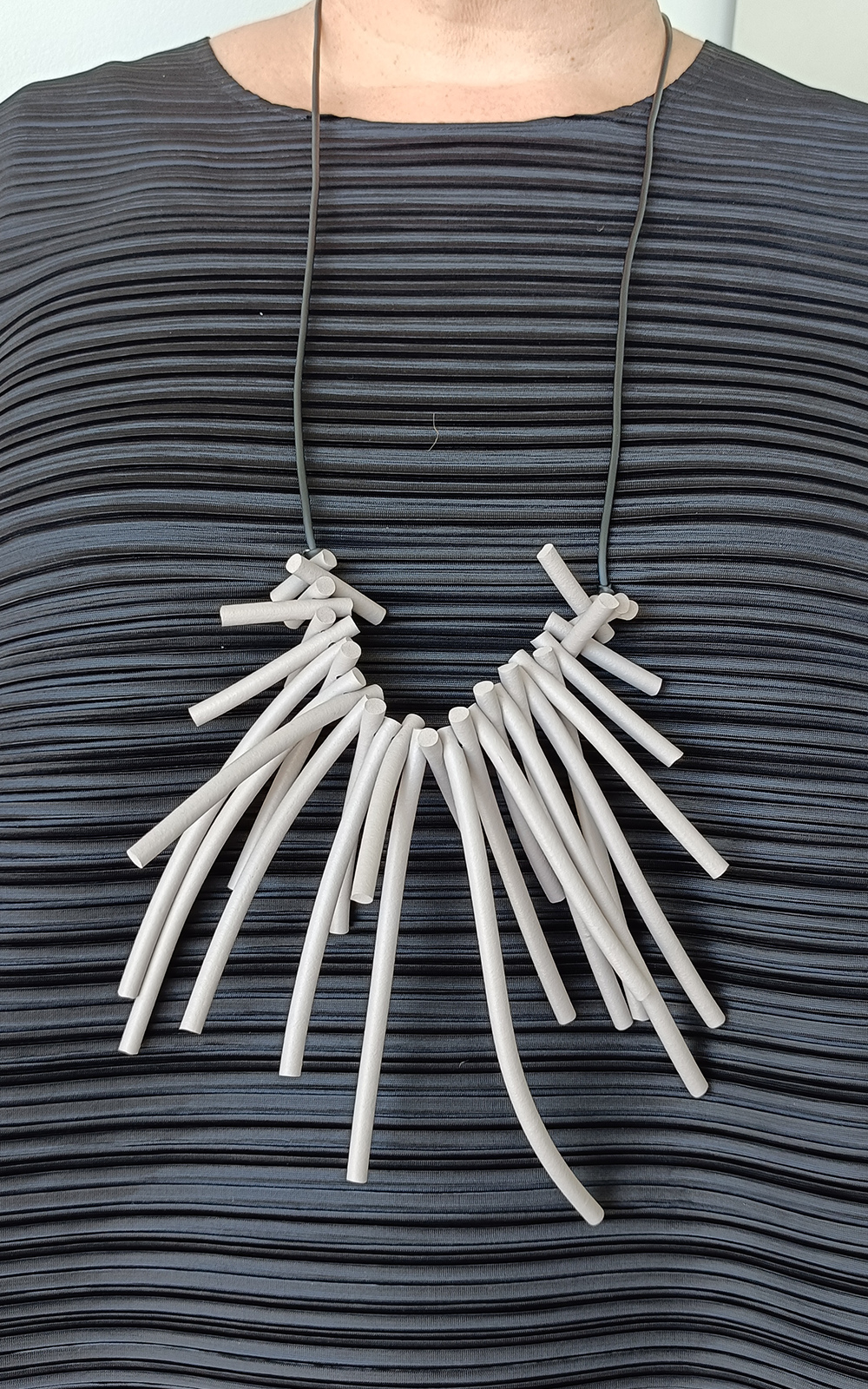 Piano Necklace product photo.