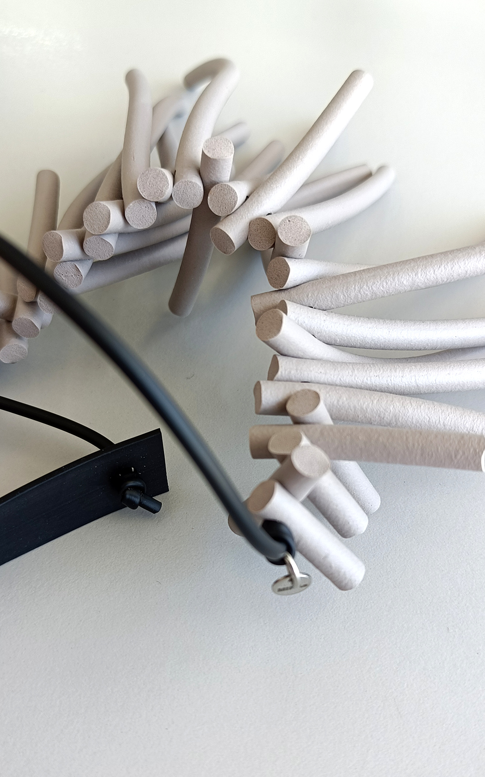 Piano Necklace product photo.