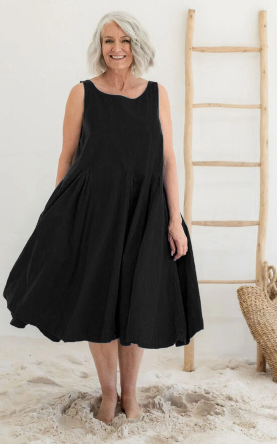 Portland Dress Cotton Poplin product photo.