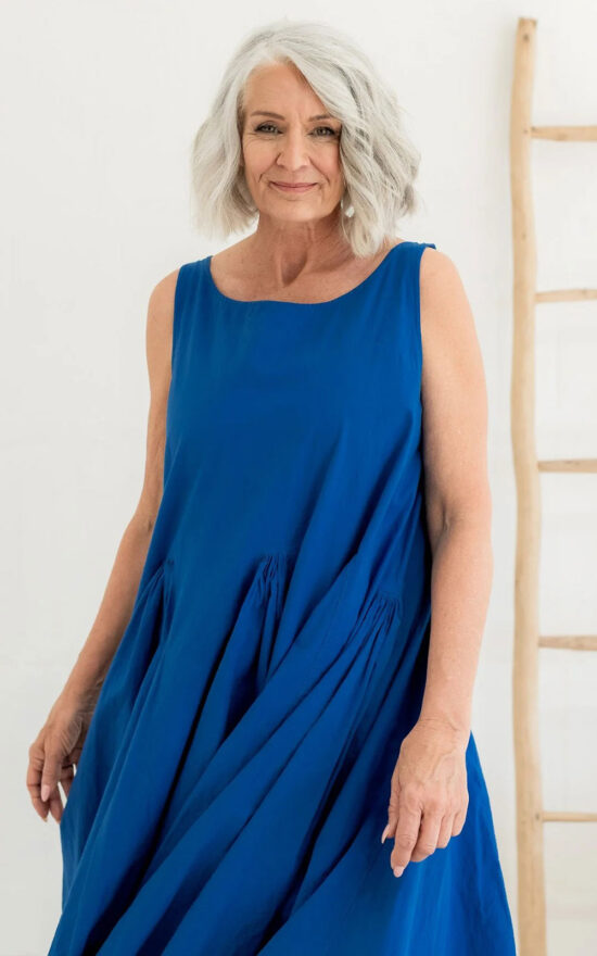 Portland Dress Cotton Poplin product photo.