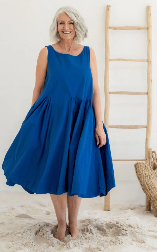 Portland Dress Cotton Poplin product photo.