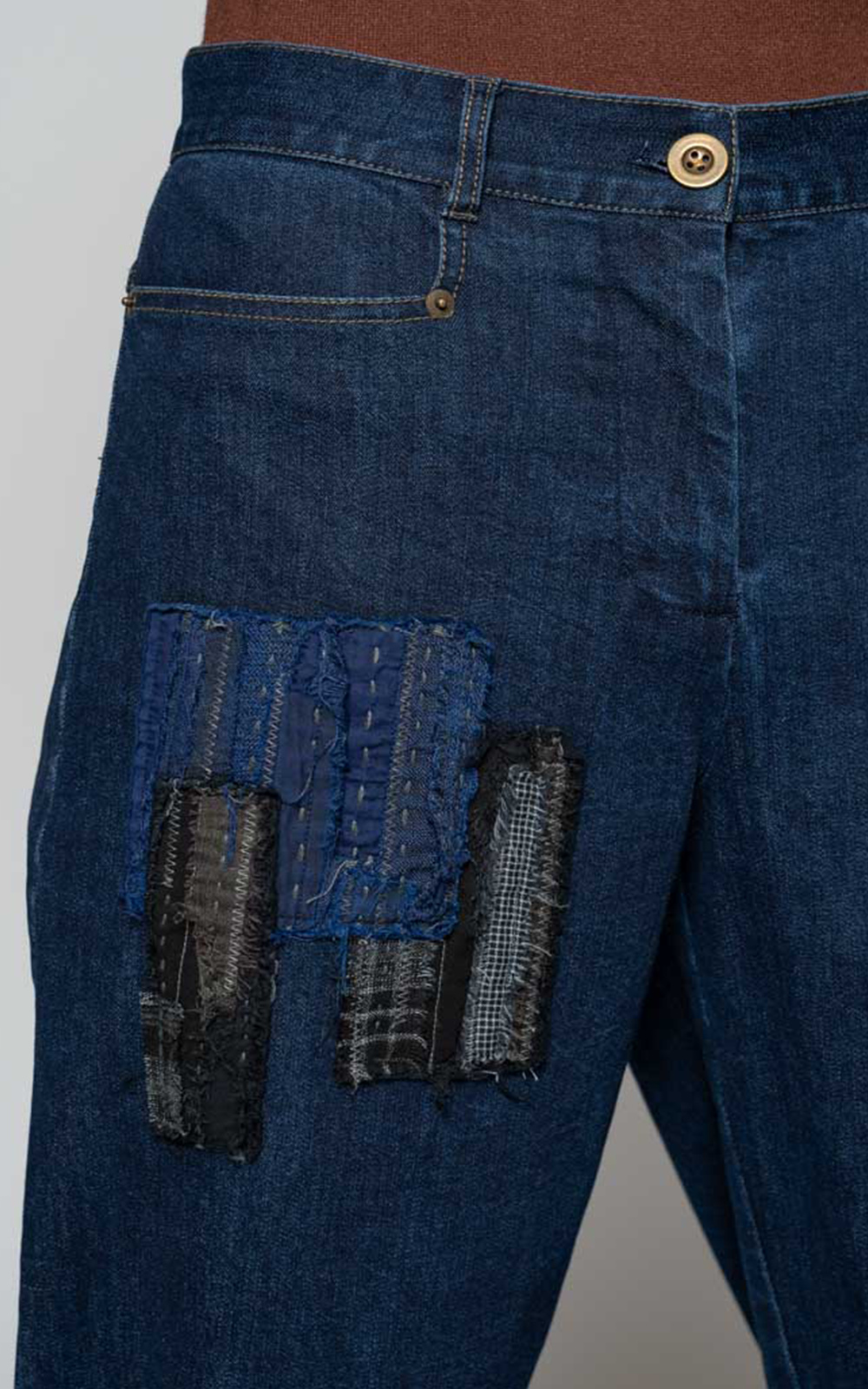 Furu Patch Pants product photo.