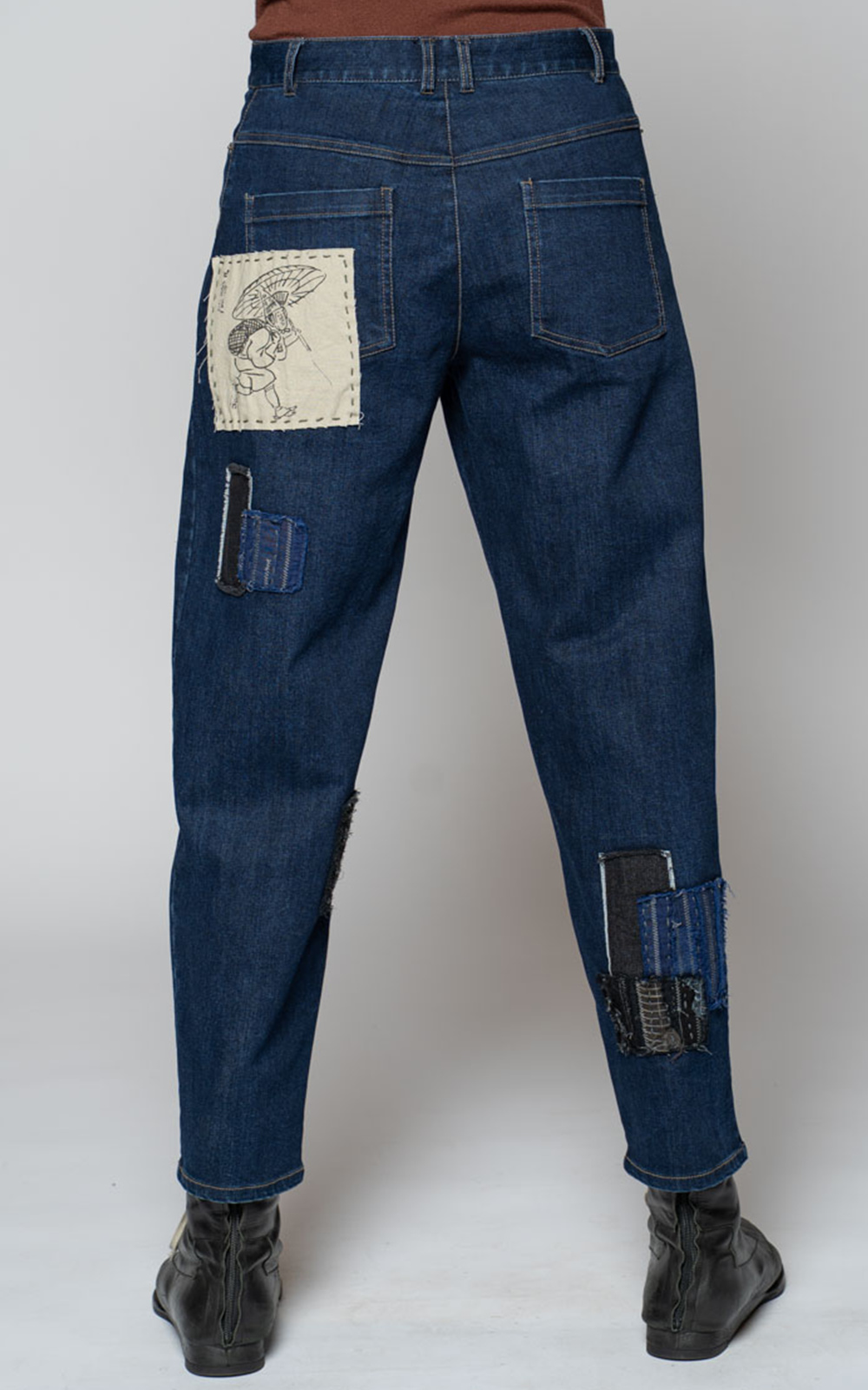 Furu Patch Pants product photo.