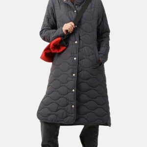 Quilted Coat With Hood