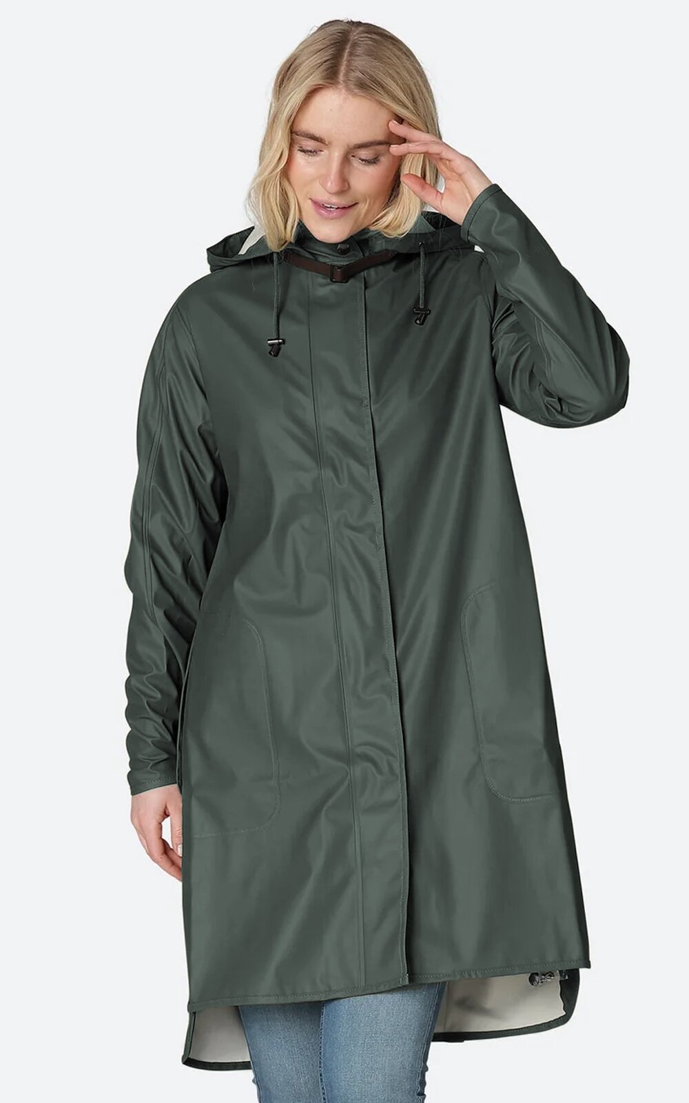 Detachable Hooded Coat product photo.