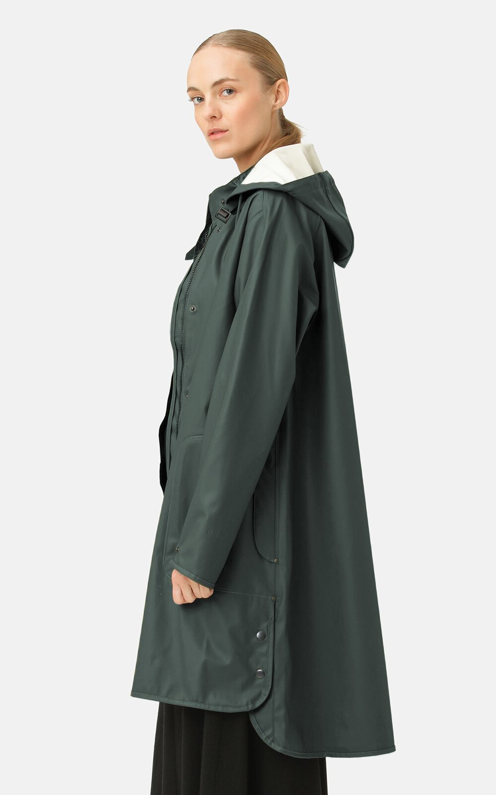 Detachable Hooded Coat product photo.