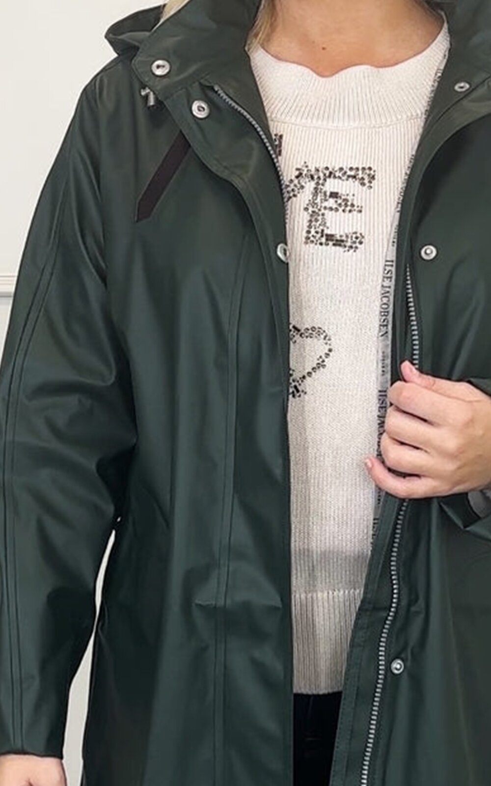 Detachable Hooded Coat product photo.