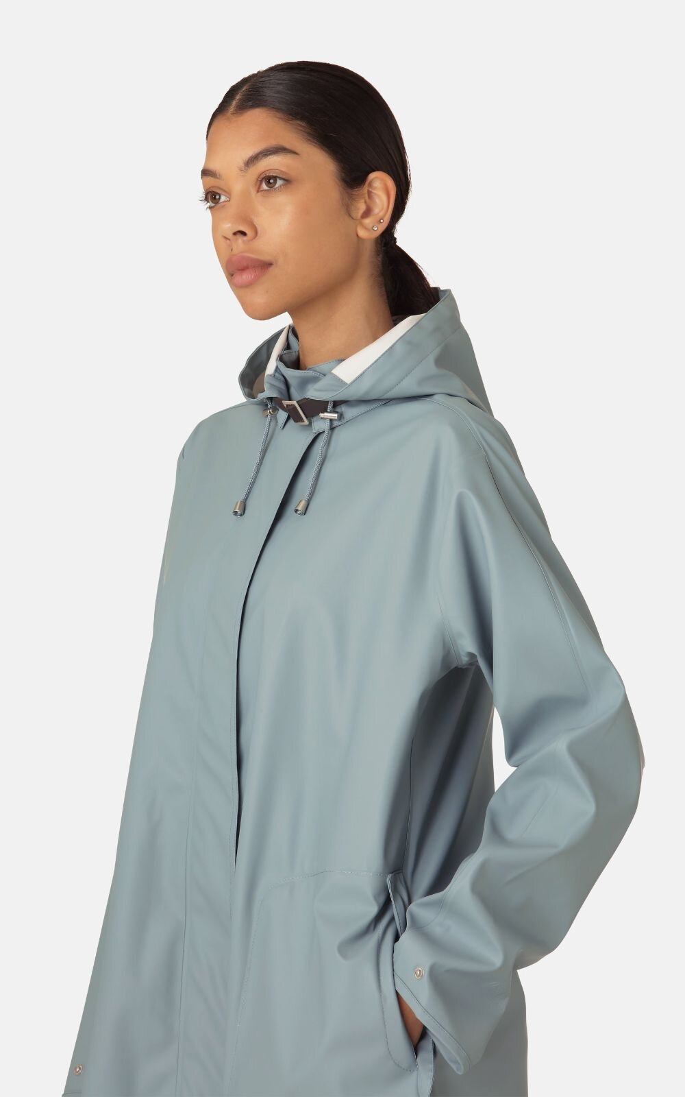 Detachable Hooded Coat product photo.