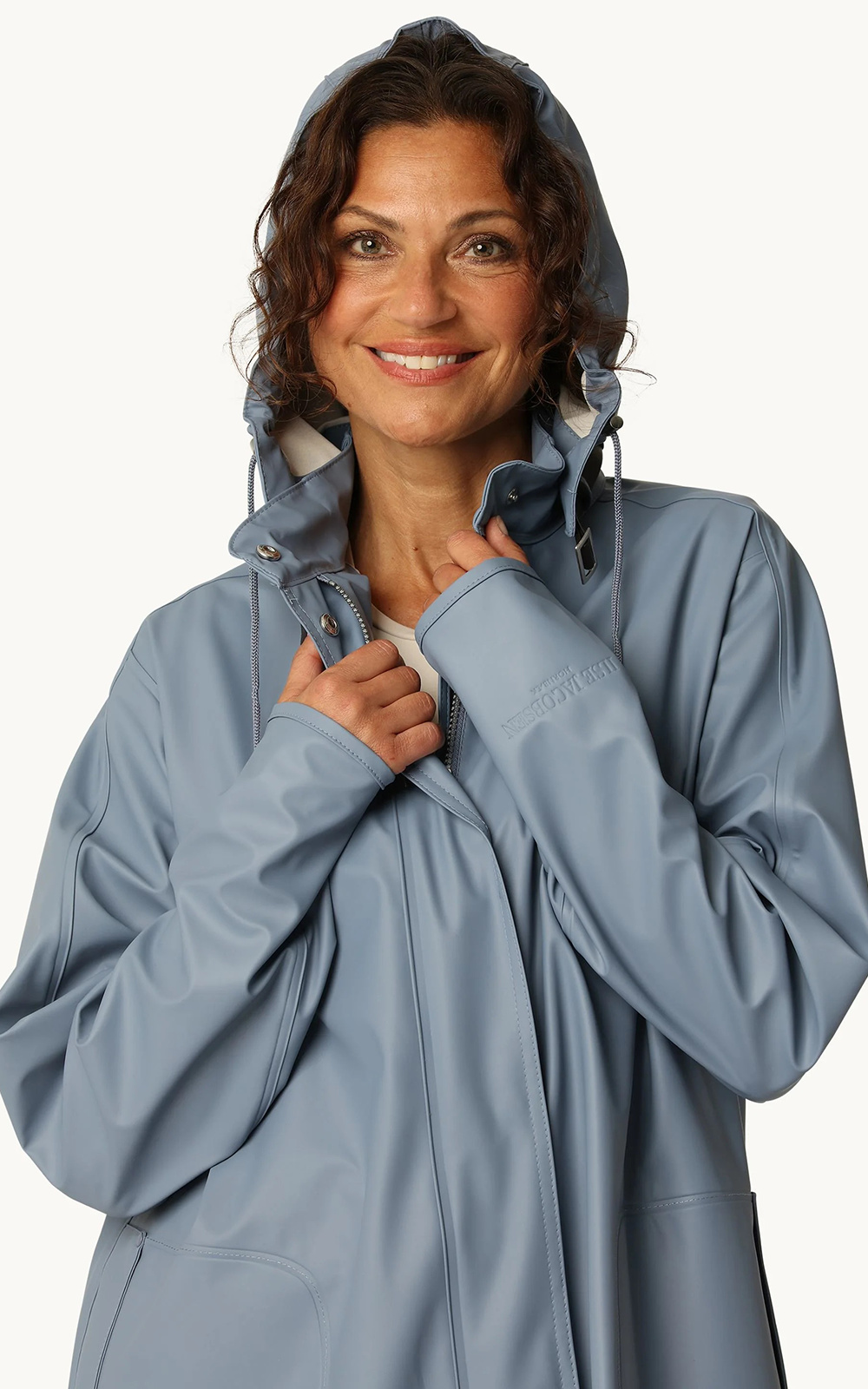 Detachable Hooded Coat product photo.