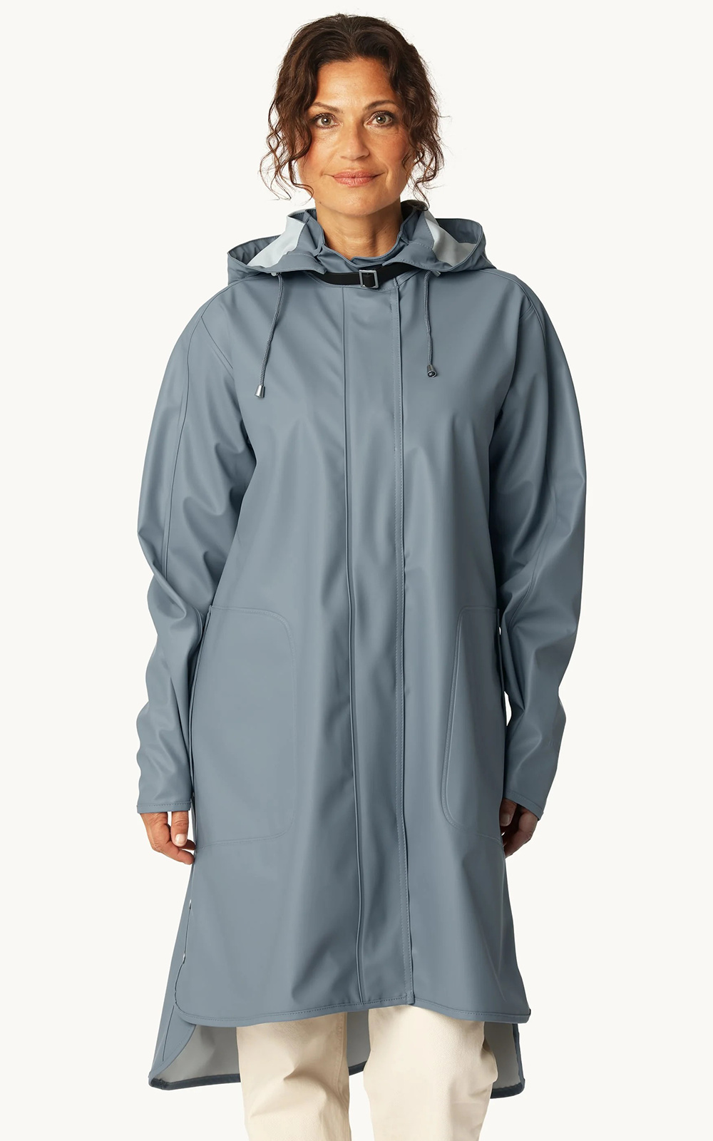 Detachable Hooded Coat product photo.
