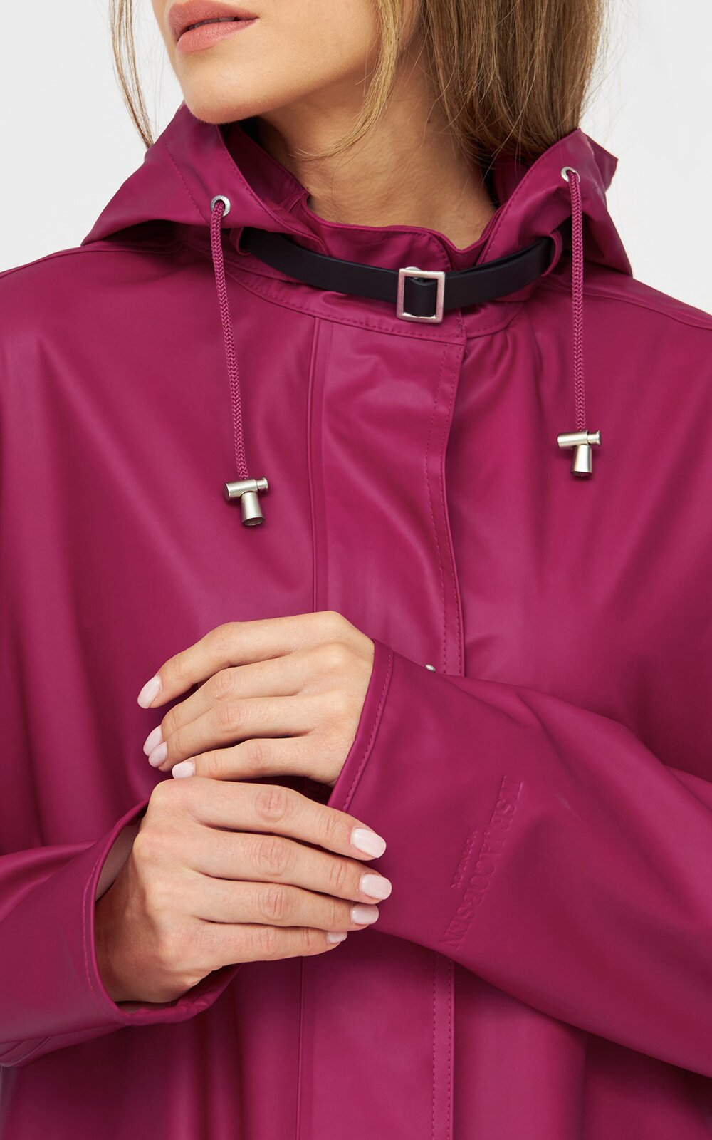 Detachable Hooded Coat product photo.