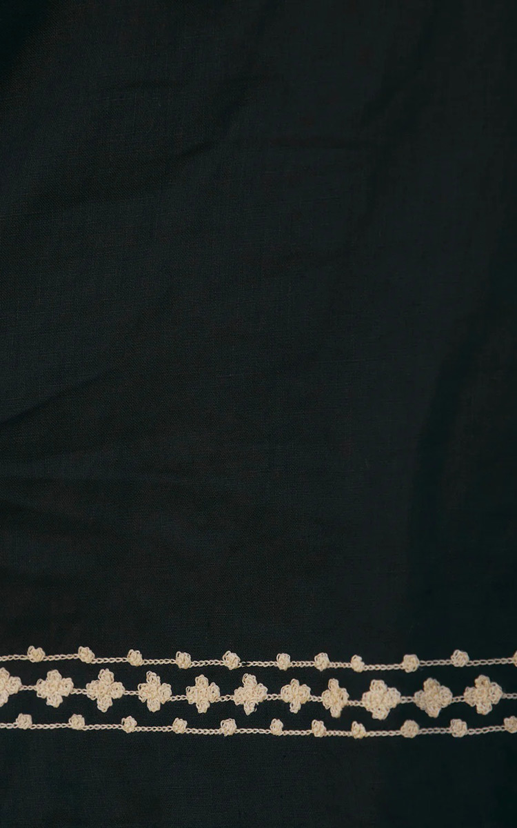 Camille Linen Wide Leg Pant product photo.