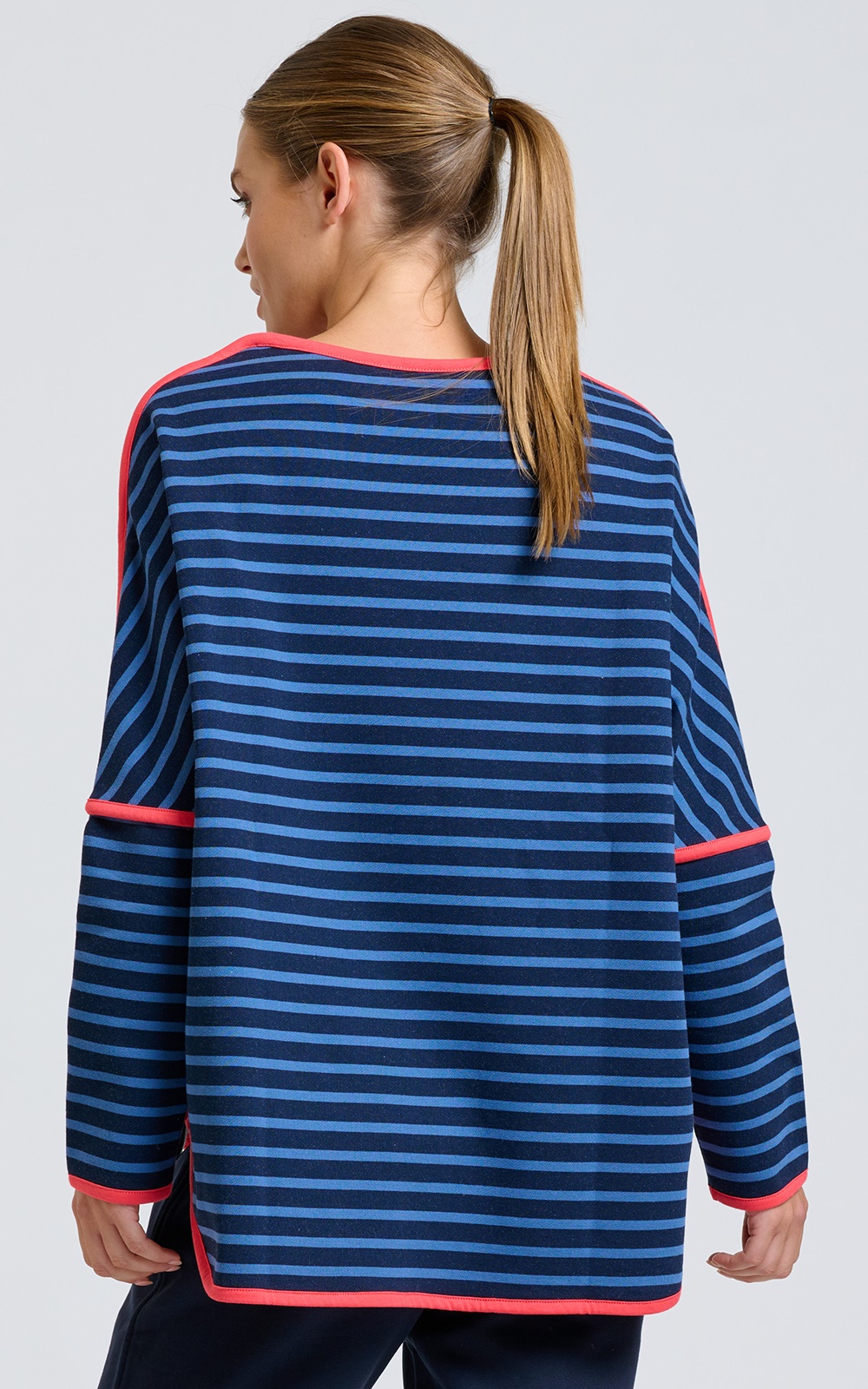 Ringer Sweatshirt product photo.