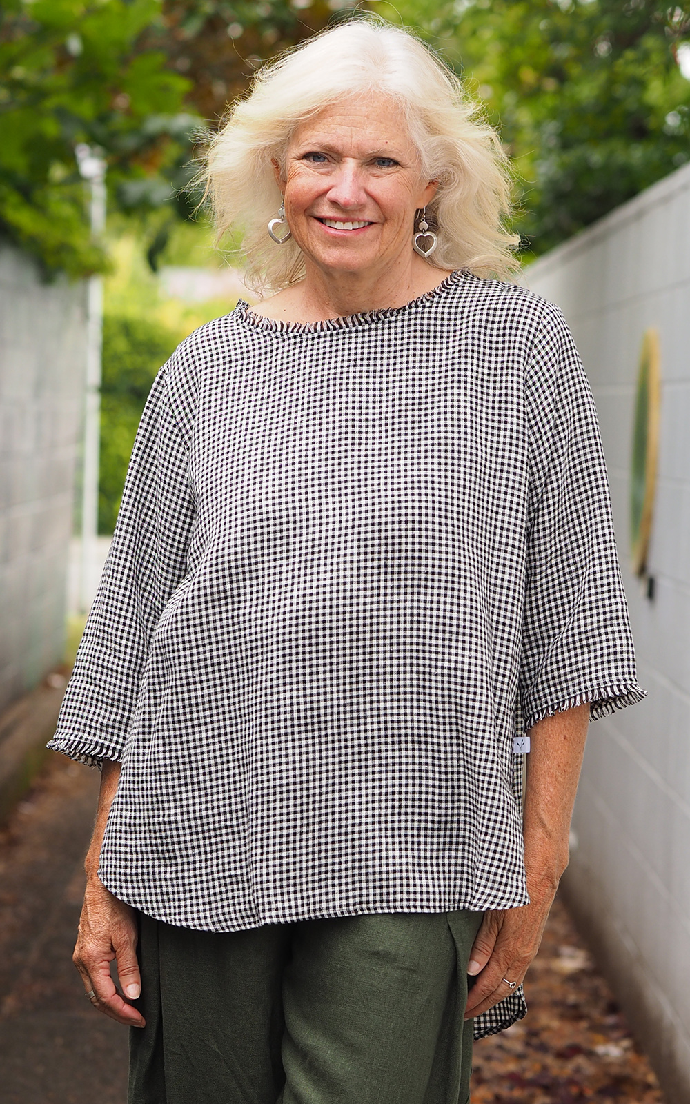 Sintra Blouse product photo.