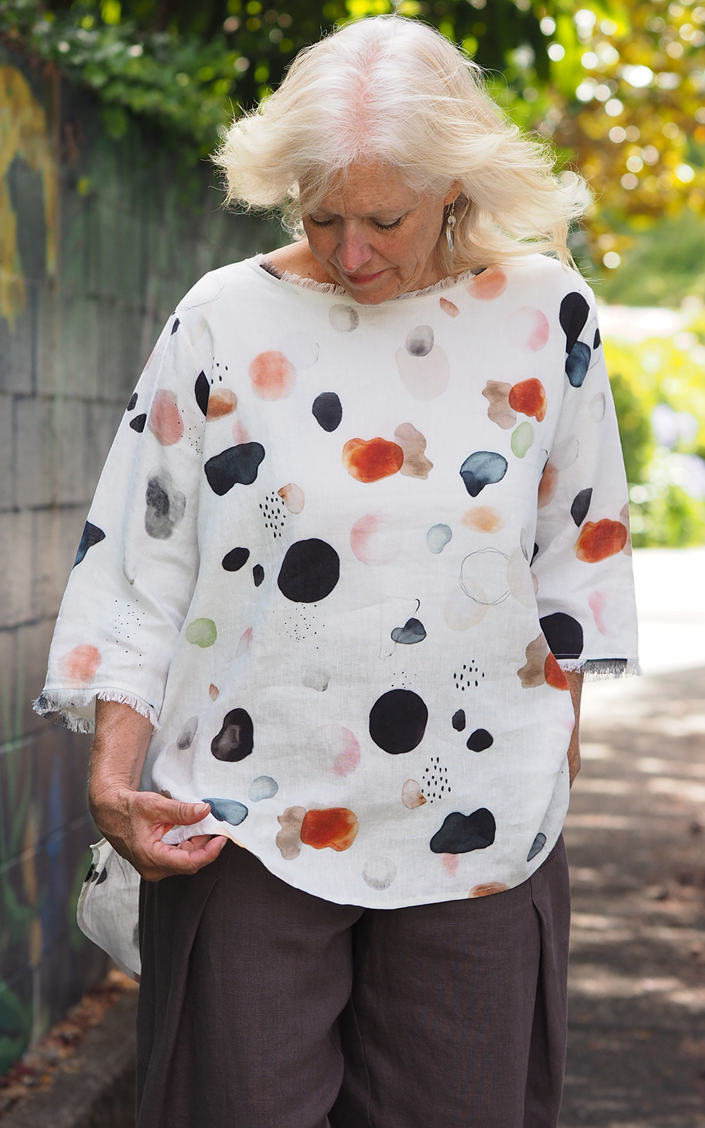 Sintra Blouse product photo.