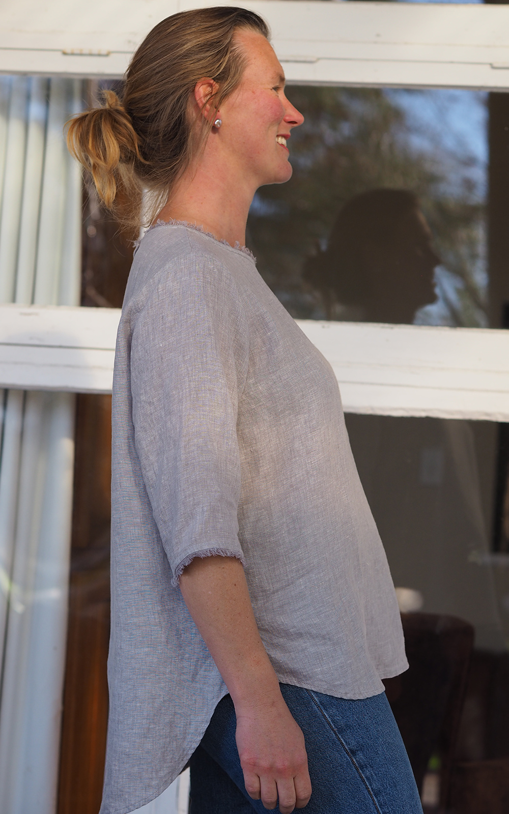 Sintra Blouse product photo.