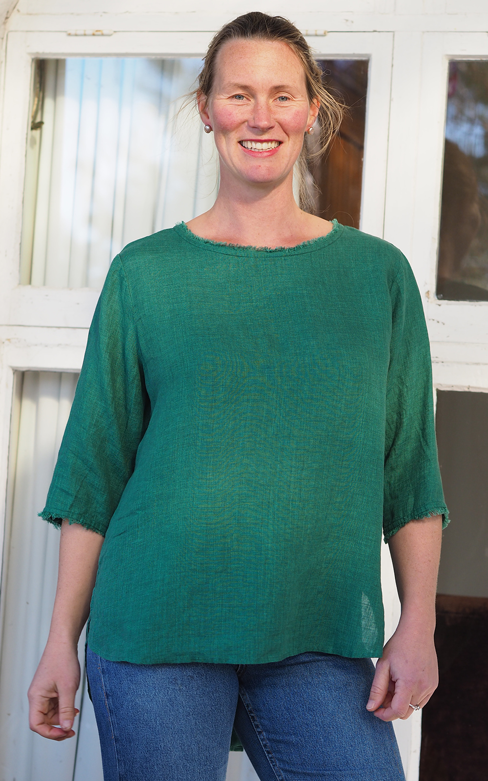 Sintra Blouse product photo.