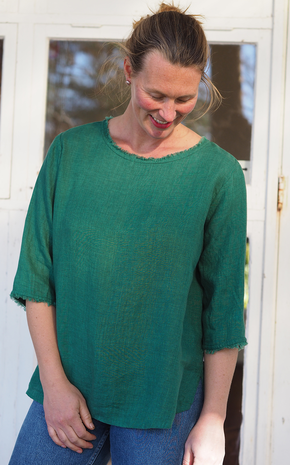 Sintra Blouse product photo.