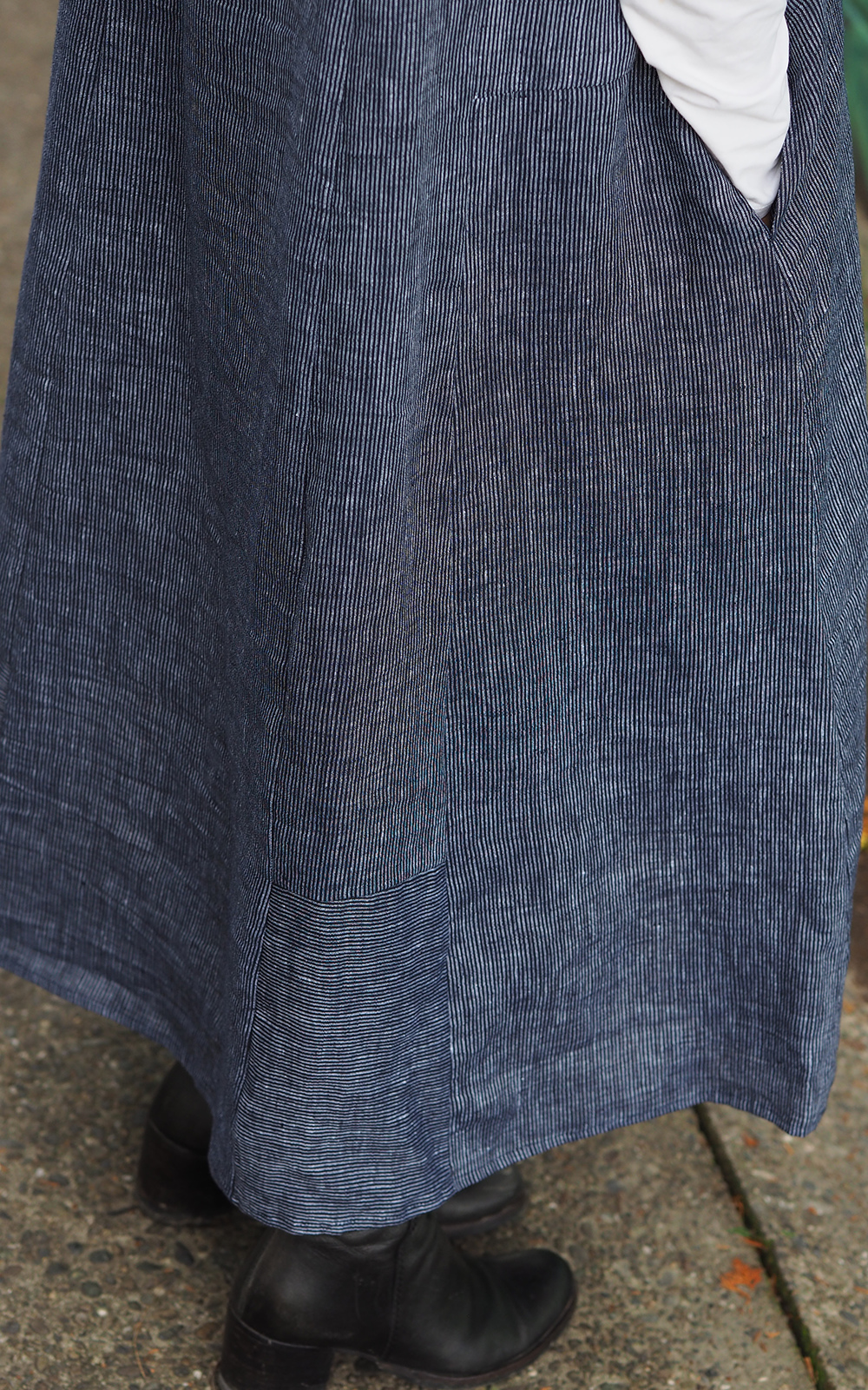 Rakiura Pinafore product photo.