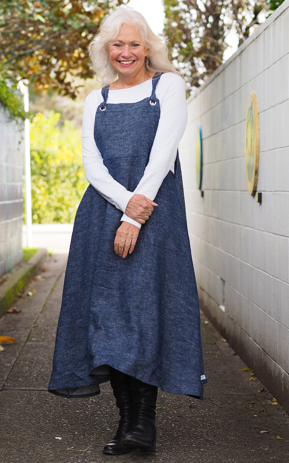 Puhoi Pinafore product photo.