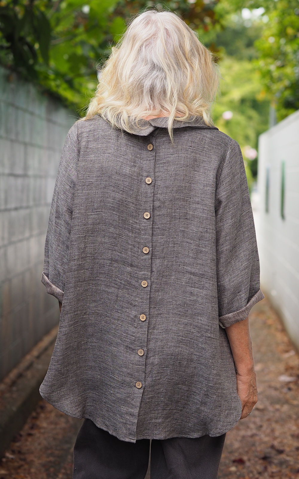 Cowlneck Sintra Blouse product photo.