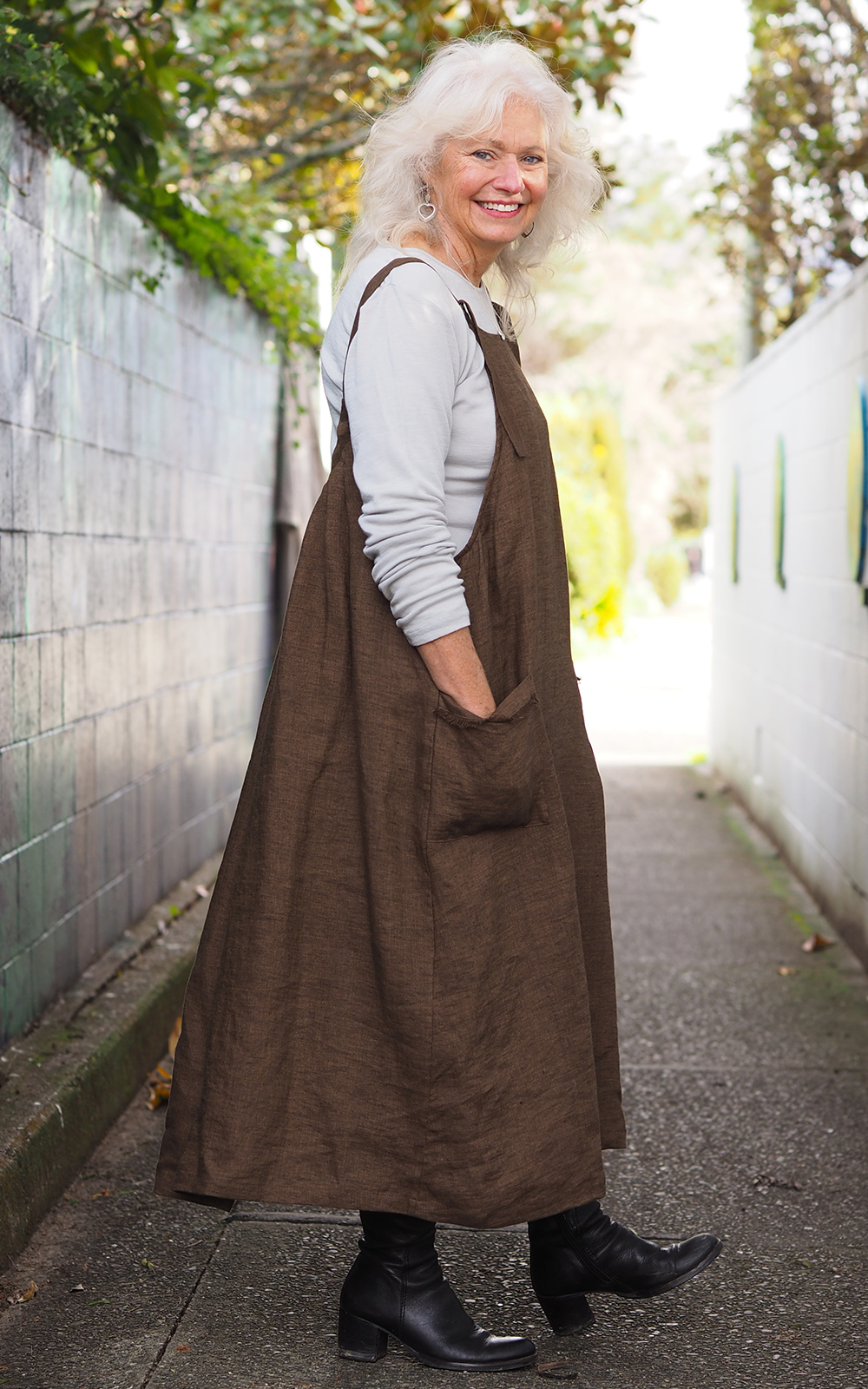 Koromiko Pinafore product photo.