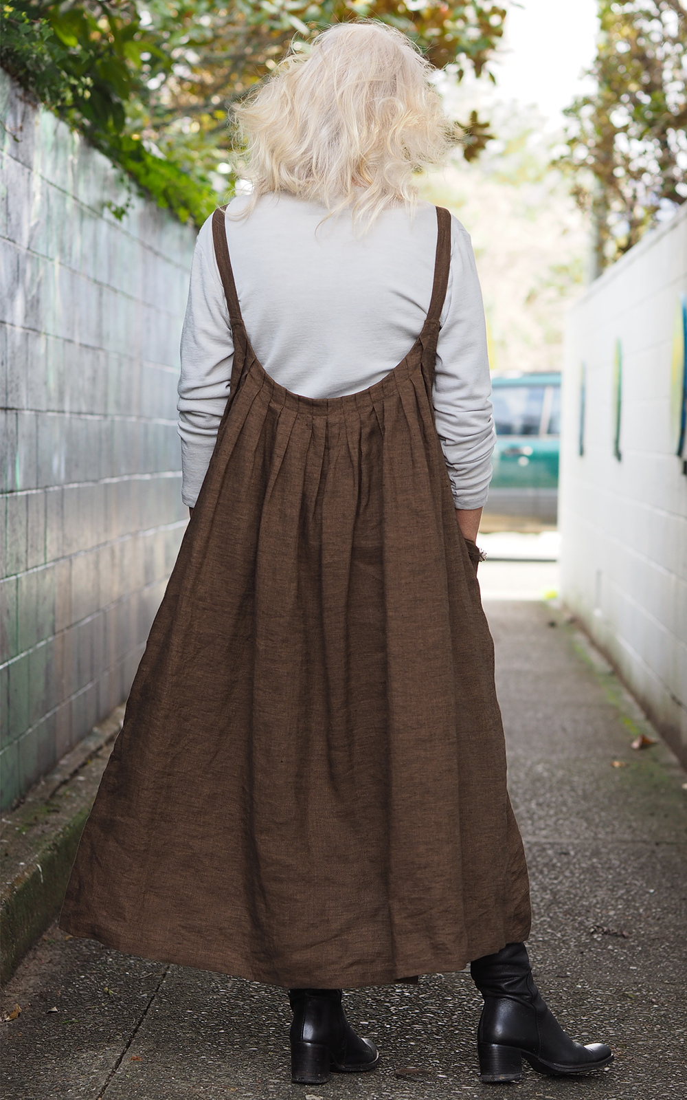 Koromiko Pinafore product photo.