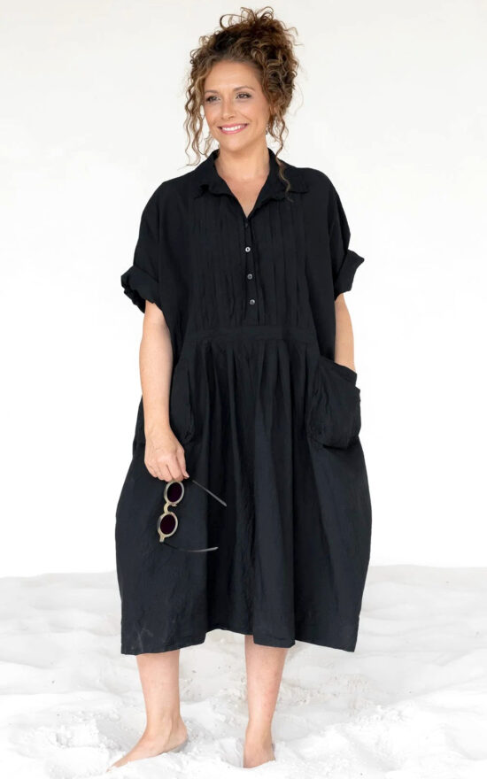 Romy Dress SS Paper Cotton product photo.