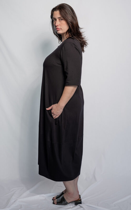 Urban Knit Dress Topstitch product photo.
