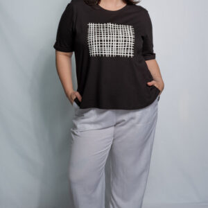 Gauze Tee With Print