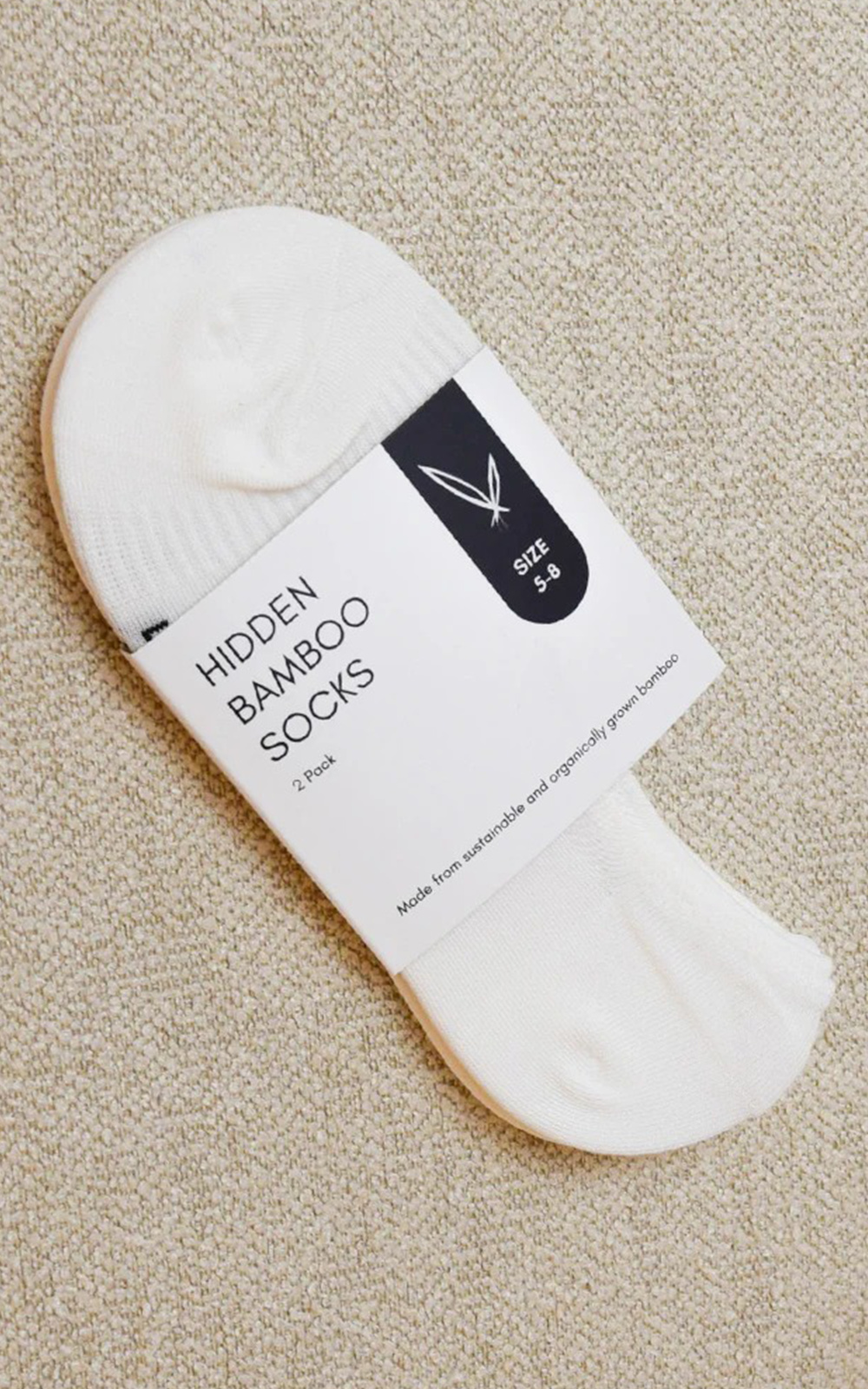 Hidden Bamboo Socks product photo.